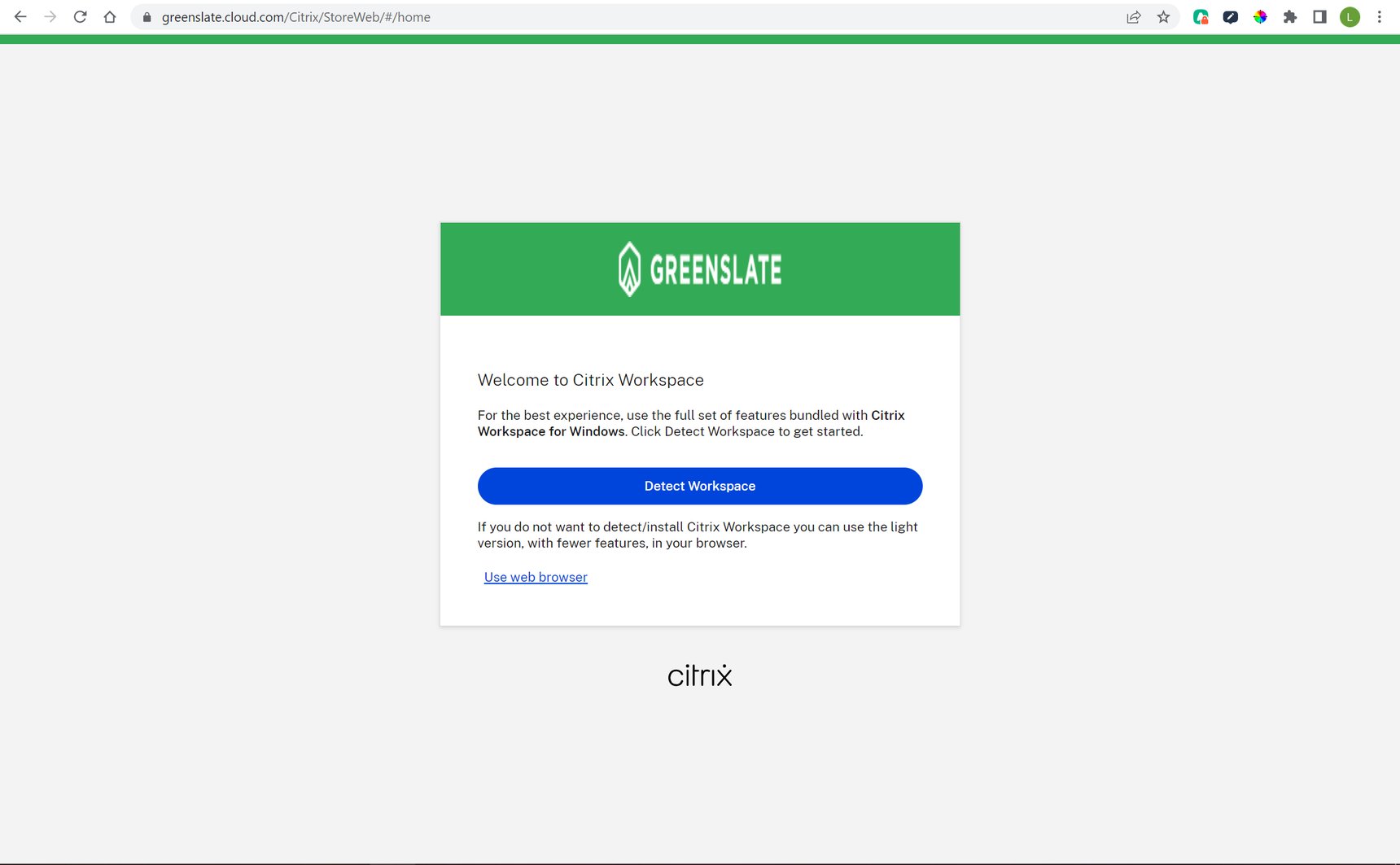Accessing GreenSlate Accounting (PC or Mac) (Citrix)